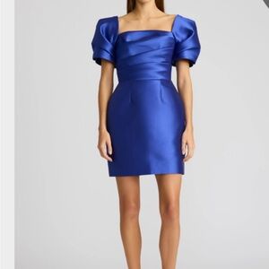 ZAC Zac Posen Royal Blue Mini Dress